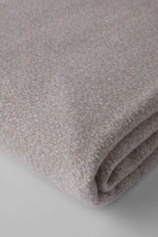 Tweed Weave Throw with Fringe
