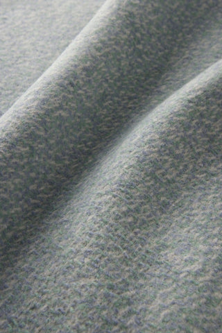 Tweed Weave Throw with Fringe
