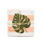 4 Piece Coaster Set - Tropical Palms