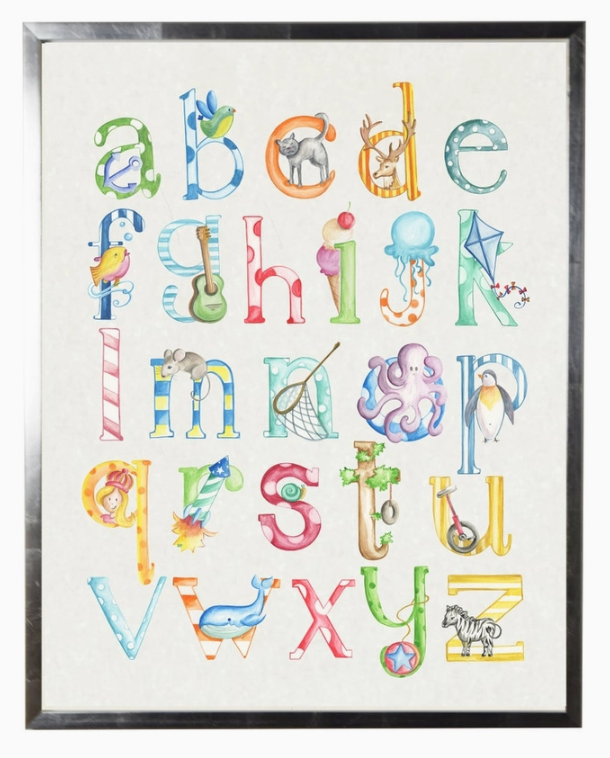 Watercolor Abcs - Online Only