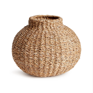 Seagrass Round Vase
