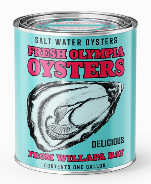 Vintage Fresh Olympia Oyster Style Candle