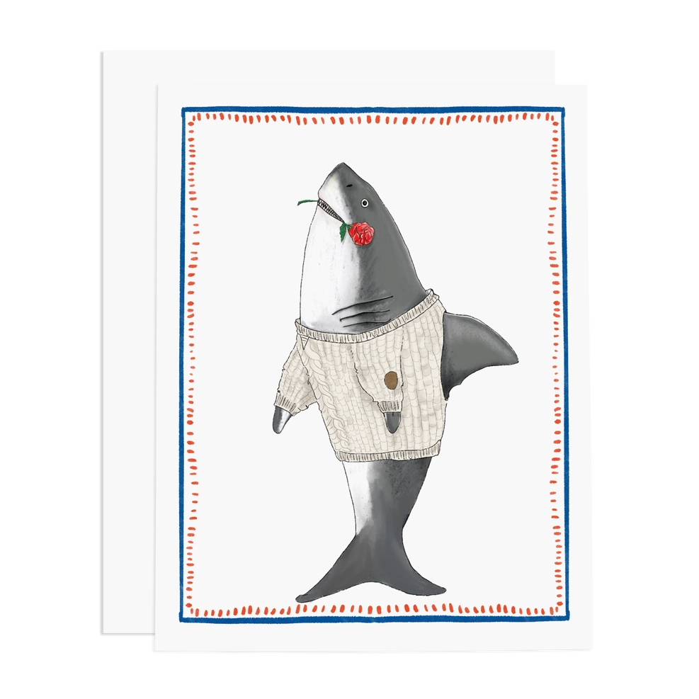 Sharky Love Greeting Card