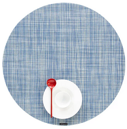 Mini Basketweave Round Placemat