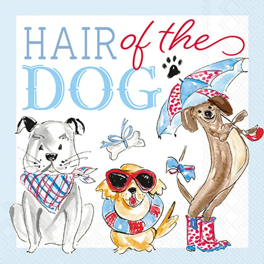 Paper Cocktail Napkin 20 Ct Hair of the Dog Rosanne Beck