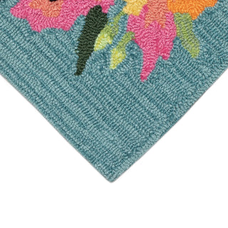 Bike Ride Blue Rug 24" x 36"
