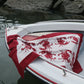 Coastal Crab Throw Blanket - Pom/Milk