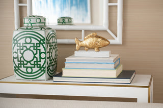 Carp Fish Statue   Gold Leaf
