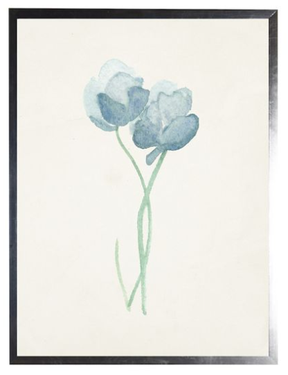 Two Blue Flowers - Online Only