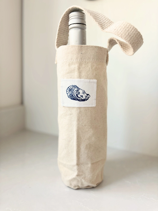 Oyster Wine Bag - Recycled Canvas