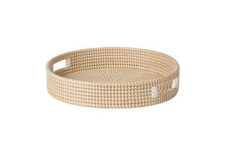 Kalama Round Seagrass Trays w/ Handles
