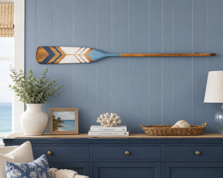Oar Diagonal Light Blue White Blue
