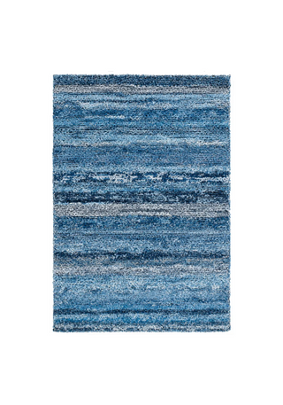 Denim Chindi Hand Hooked Cotton Rug
