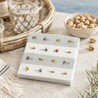 Paper Cocktail Napkins – Fly Fishing
