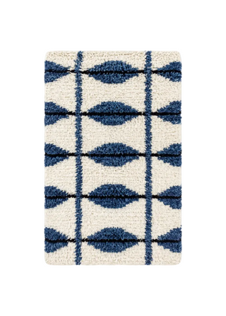 Noma Indigo Woven Wool Rug
