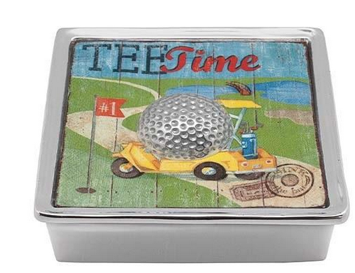 Golf Ball Signature Napkin Box