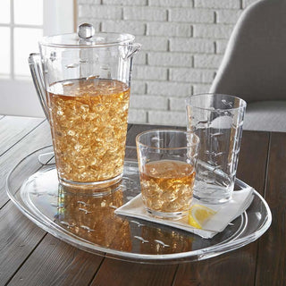Embossed Fish 18oz Acrylic Hi Ball
