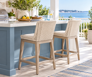 Mesh Outdoor Counter Stool

