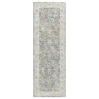 Elara Vintage Damask Indoor Area Rug
