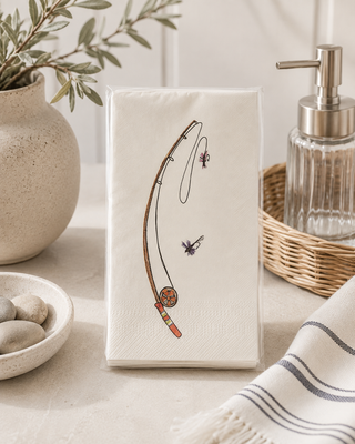 Paper Guest Napkins – Fly Fishing
