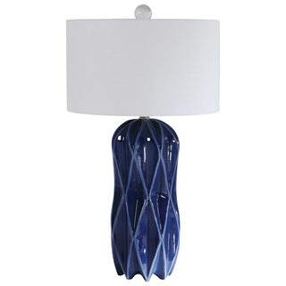 Malena Table Lamp Blue ***
