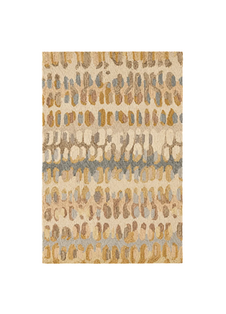 Paint Chip Natural Wool Rug
