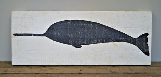 24x54 Whale #6 White Board/ IS Image