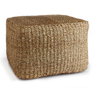 Seagrass Square Ottoman
