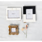 Resin Photo Frame, White 8"x6.5"