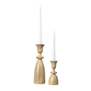 Mango Wood Taper Holder Large
