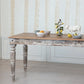 Reclaimed Wood Vintage Reproduction Farmhouse Dining Table, KD