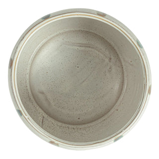 Hand Painted Stoneware Planter (Holds 7" Pot)
