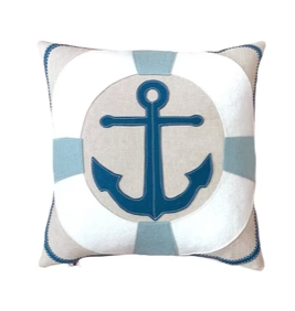 Anchor Lifesaver Pillow ***