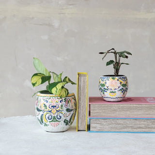 Terra cotta Planter (Holds 7" Pot)
