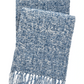 Boucle Navy Throw