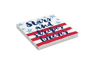 Funny Cocktail Napkins   Stars and Stripes Forever
