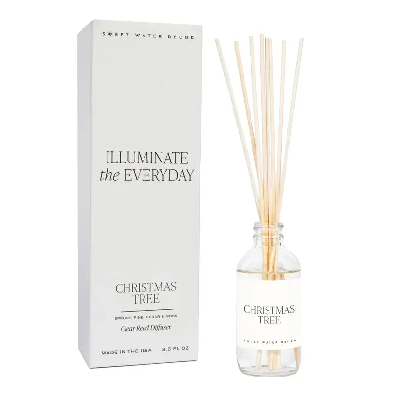 Christmas Tree Clear Reed Diffuser ***