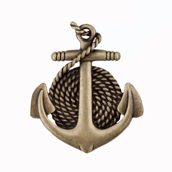 Set of 4 Anchor & Rope Knobs