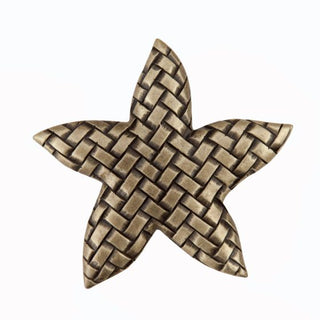Set of 4 Woven Star Knob
