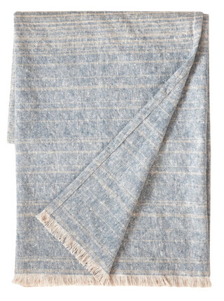 Oliver Ombre Throw   Denim
