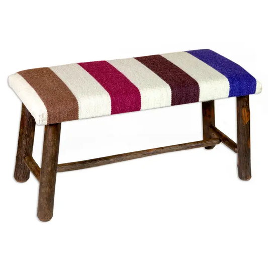 Lake Champlain Hickory Bench - Online Only