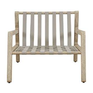 Strapped Outdoor Lounge Chair
