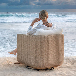 Santorini Outdoor Swivel Lounge Chair
