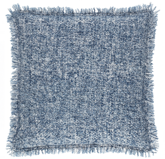 Boucle Navy Indoor/Outdoor Pillow