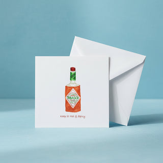 Tabasco Notecard
