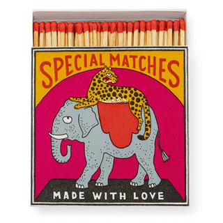 Charlotte Farmer Elephant | Square   Safety Matches
