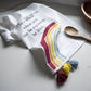 Be Kind Rainbow Tea Towel