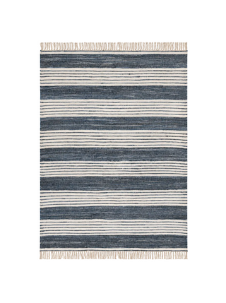 Diora Denim Bohemian Striped Rug
