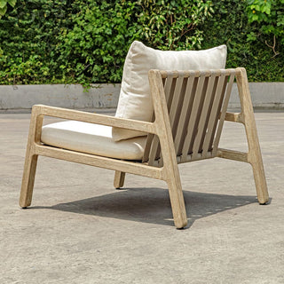 Strapped Outdoor Lounge Chair
