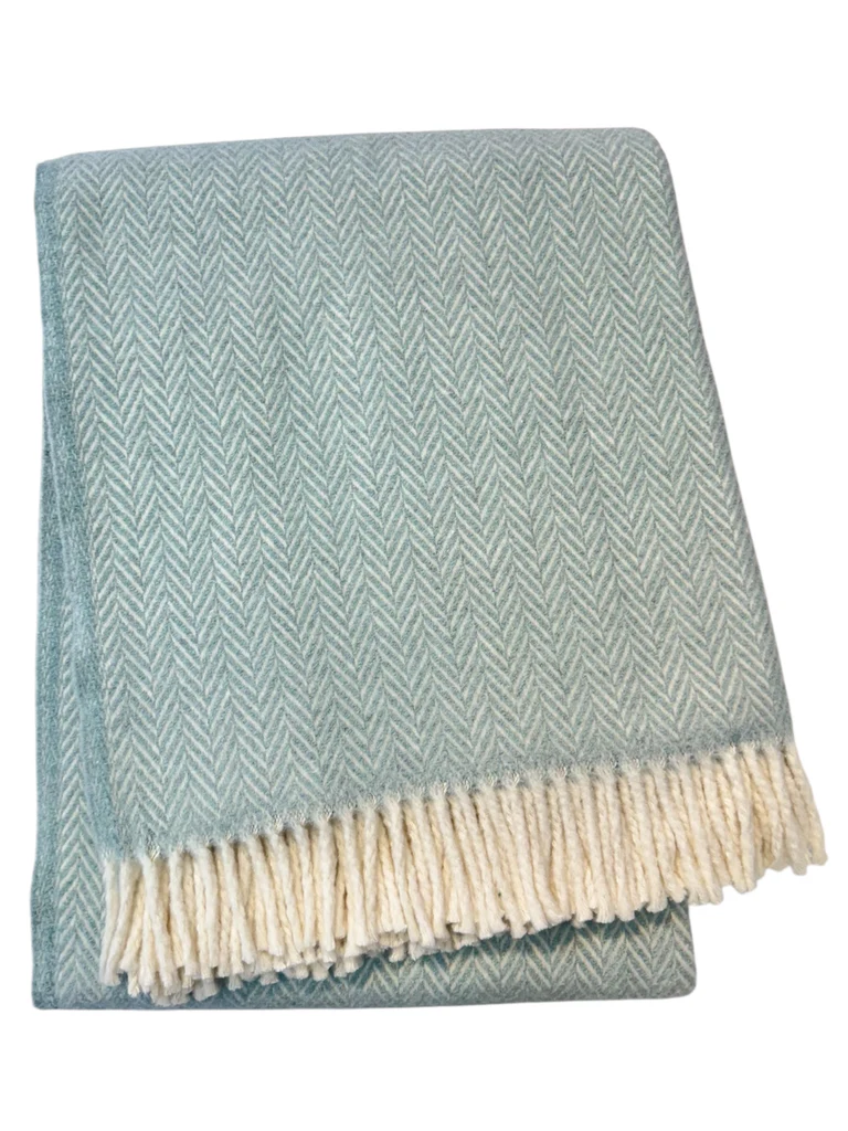Herringbone Plush Throw